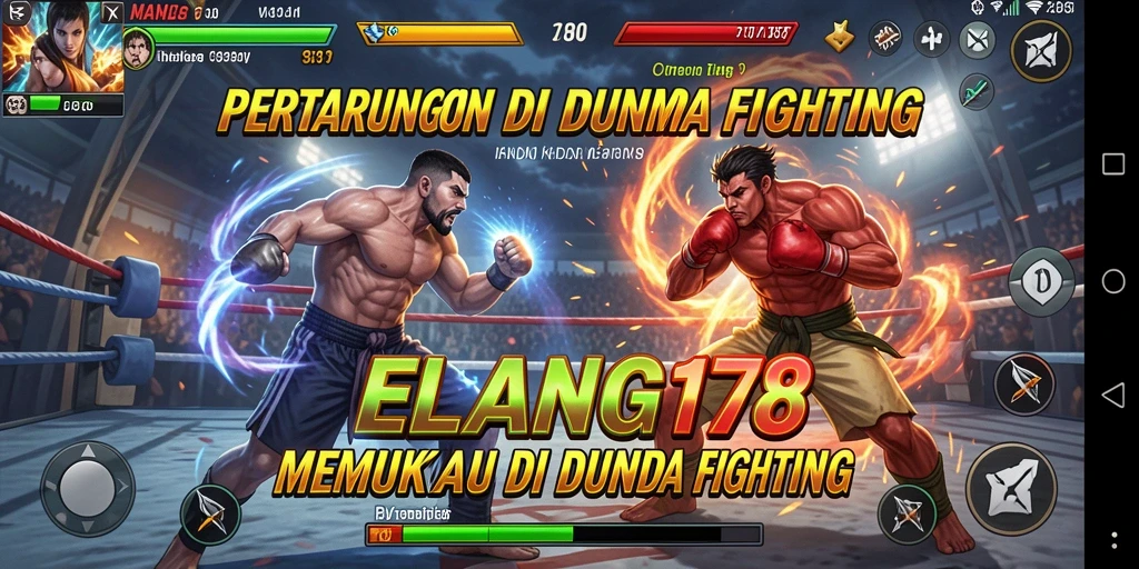 Tangkapan layar menampilkan karakter bertarung dengan efek visual mengesankan.