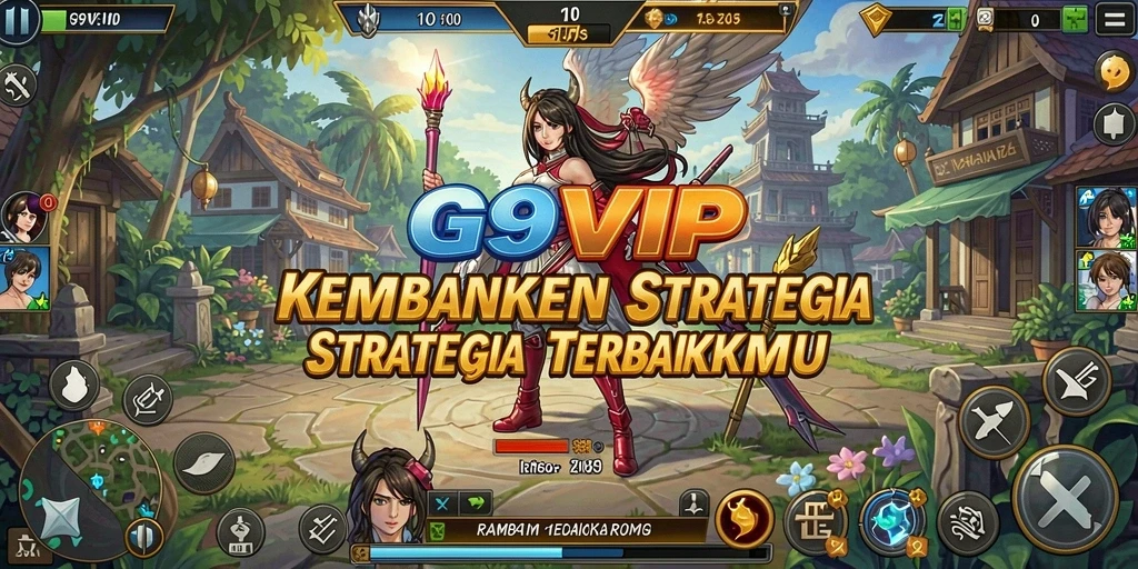Tampilan gameplay G9VIP yang mendebarkan dan strategis.