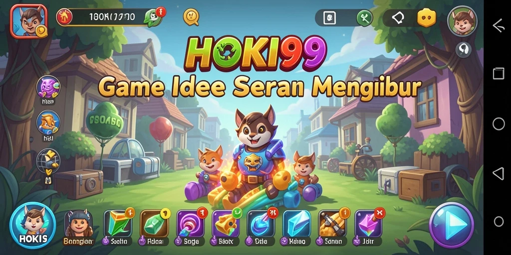 Screenshot HOKI99 menampilkan antarmuka gameplay Idle yang menarik.