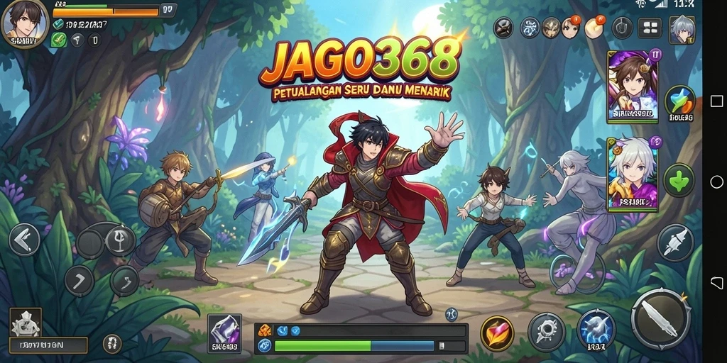 Tampilan gameplay JAGO368 yang menawan dan penuh aksi.