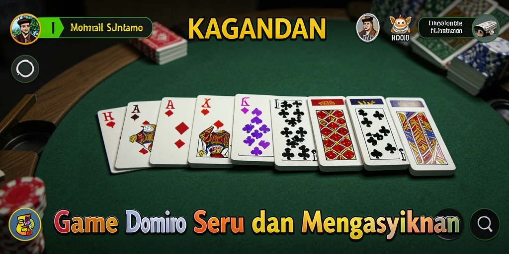Tampilan gameplay seru di KAGANDAN yang melibatkan strategi dan interaksi.