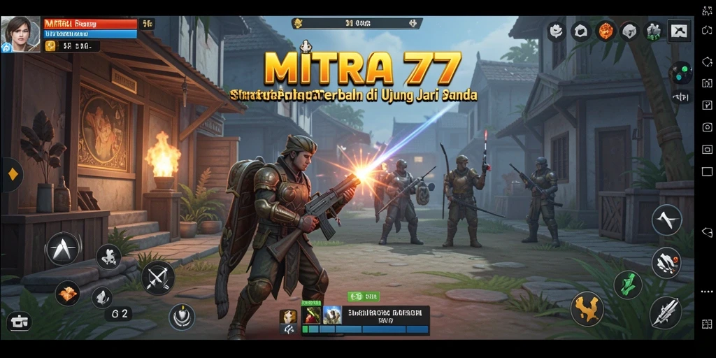 Tampilkan gameplay menarik dan strategi yang mendalam di MITRA77.