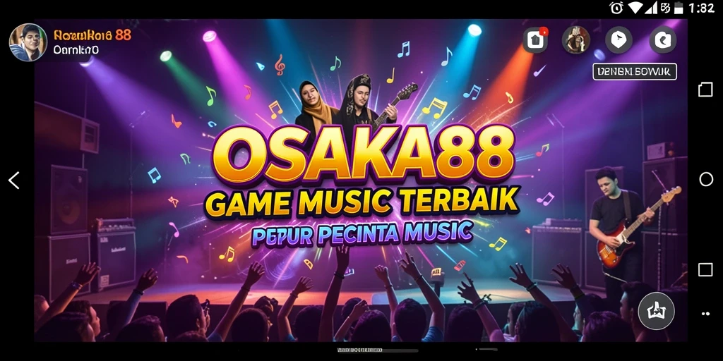 Gameplay menarik di OSAKA88 yang memperlihatkan pengalaman bermain musik.