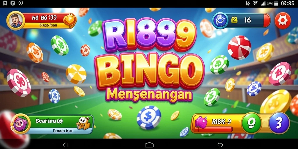 Tampilan menarik gameplay Bingo yang seru dan interaktif.
