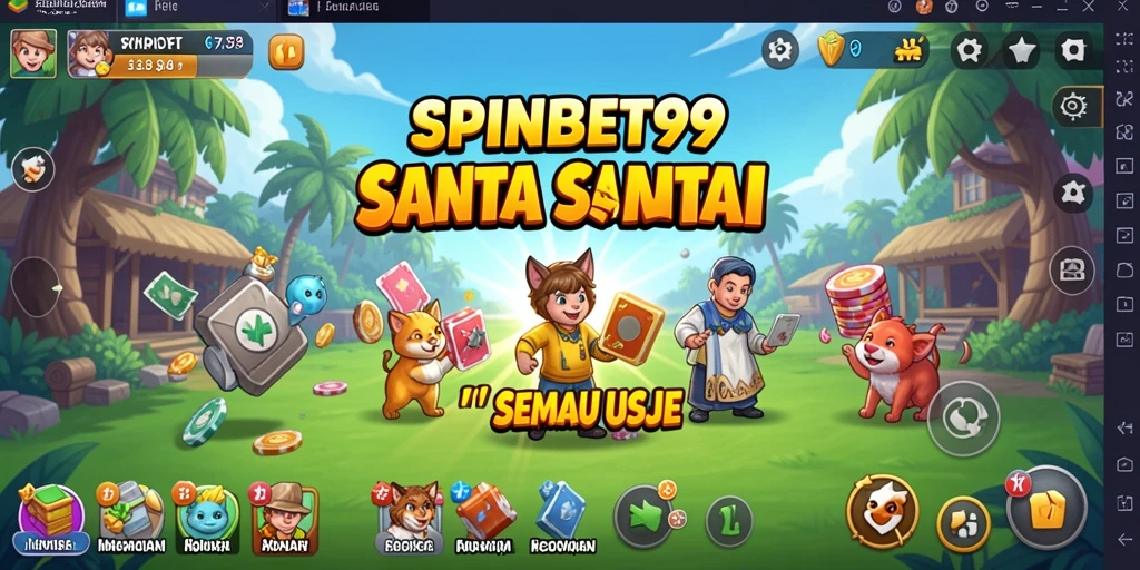 Tampilan gameplay SPINBET99 yang menyenangkan dan interaktif.