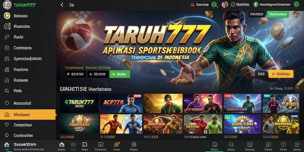 Tampilan menarik dari gameplay Sportsbook TARUH777.