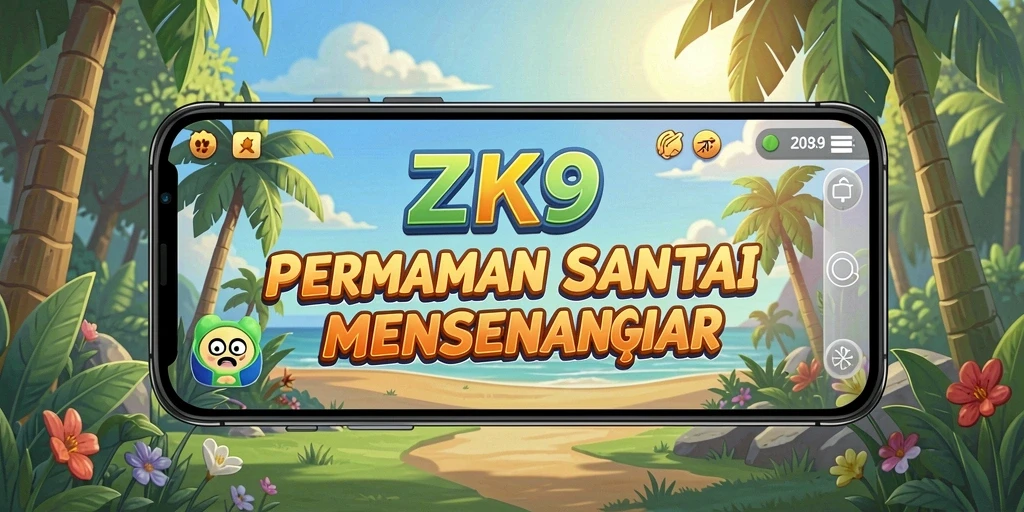 Tampilan gameplay ZK9 yang seru dan interaktif.